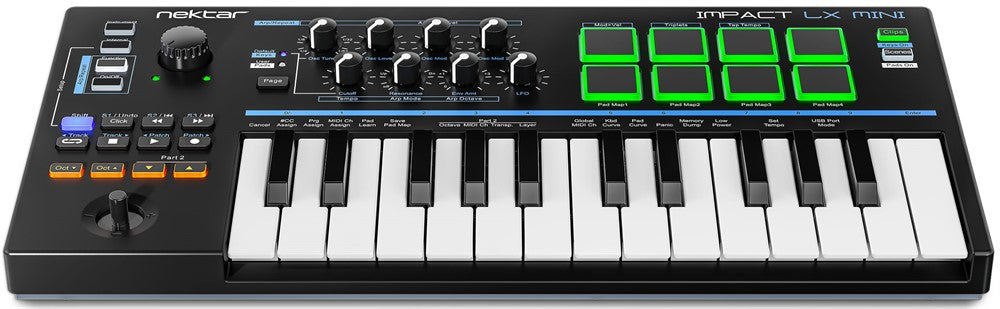Nektar Impact LX Mini MIDI keyboard
