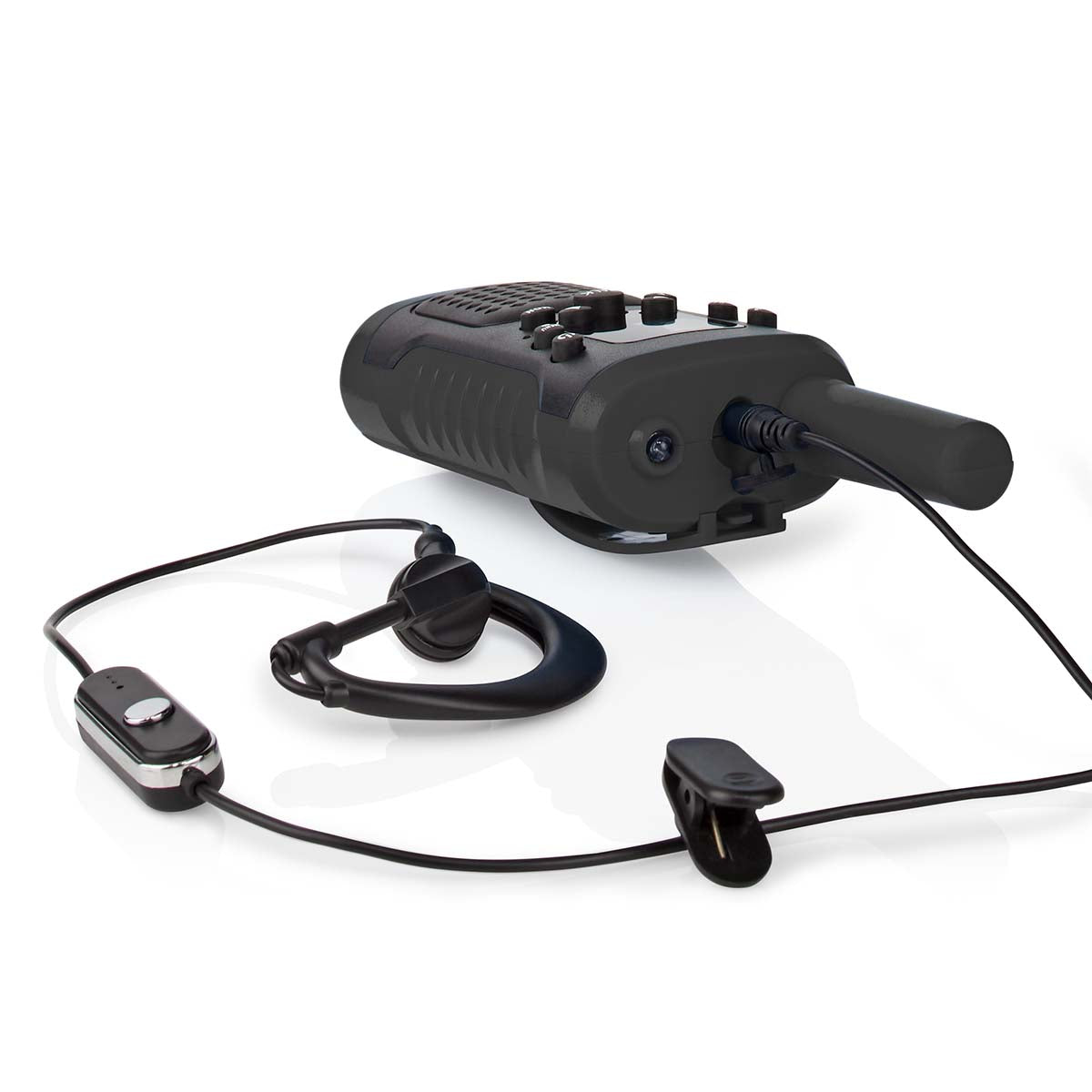 Nedis Walkie Talkie Sæt m. Headset (Op til 6km)