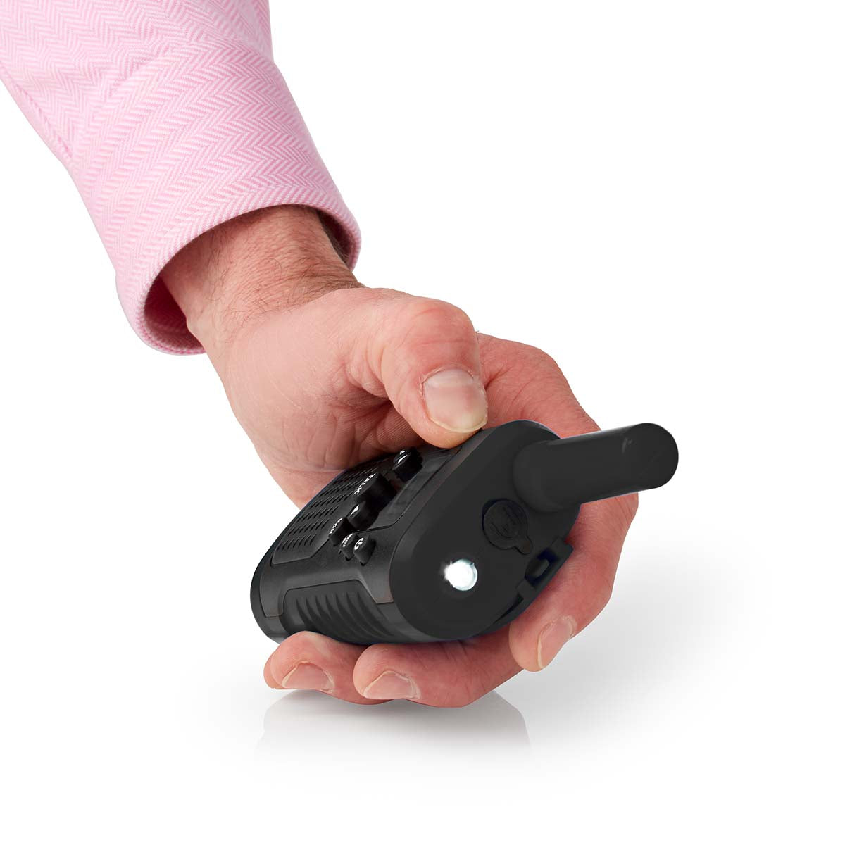 Nedis Walkie Talkie Sæt m. Headset (Op til 6km)