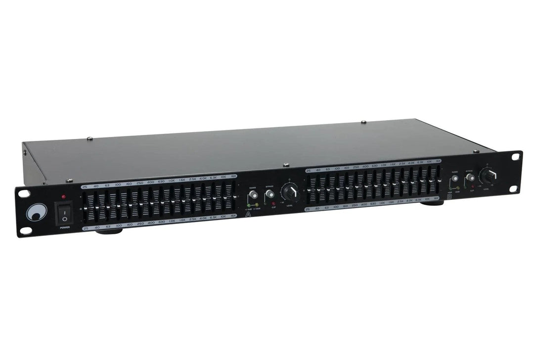 Omnitronic GEQ-2150 2x 15 Bånd Grafisk Equalizer