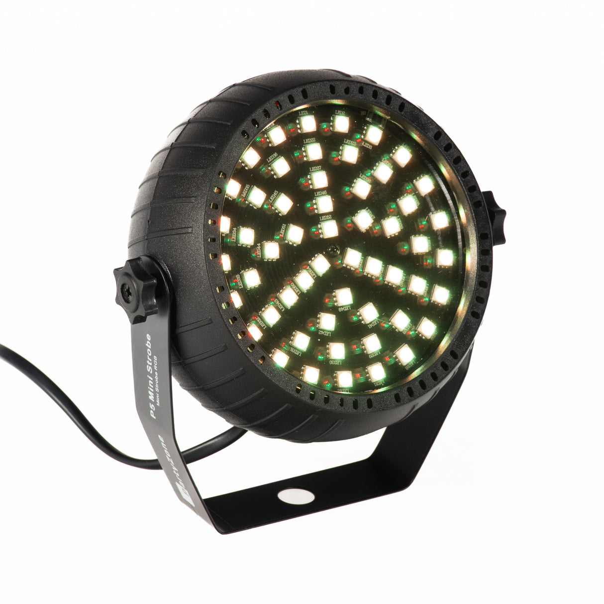 Mini Strobe (Hvid + multicolor)