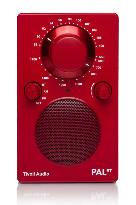 Tivoli Audio PAL BT Bluetooth Højtaler (Rød)