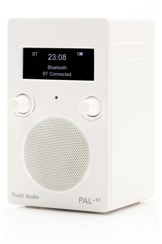 Tivoli Audio PAL+BT DAB+/Bluetooth Højtaler (Hvid) NEW