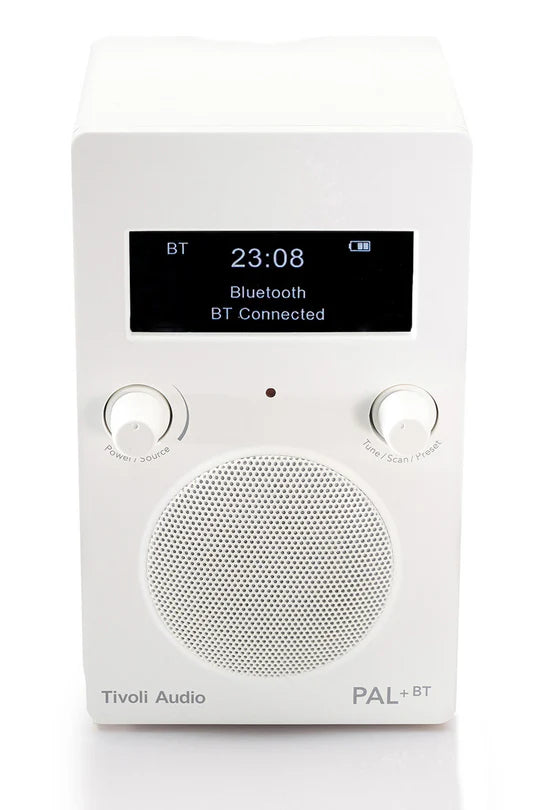 Tivoli Audio PAL+BT DAB+/Bluetooth Højtaler (Hvid) NEW