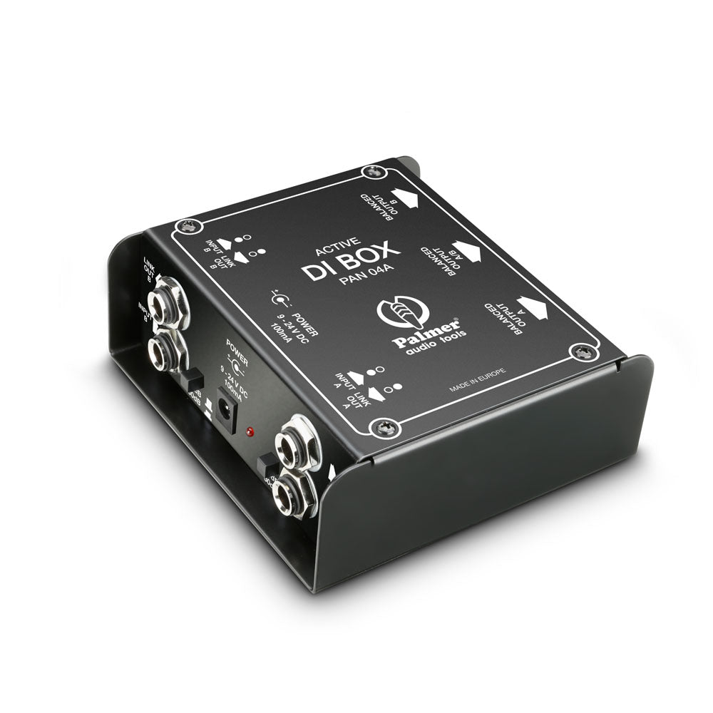 Palmer PAN 04 A - Aktiv 2-kanals DI-boks