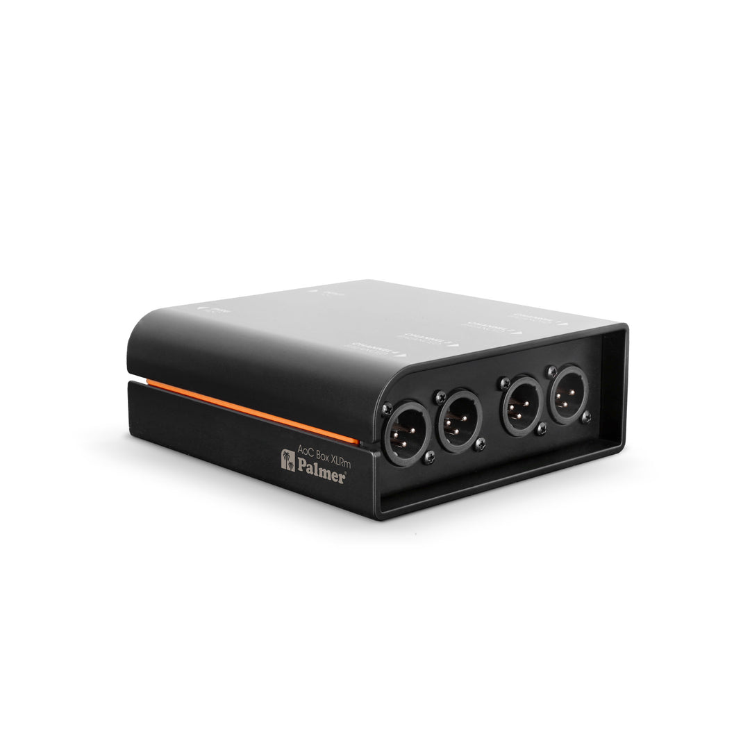 Palmer AoC Box XLRm - Audio over Cat-boks fra etherCON til 4 x XLR han