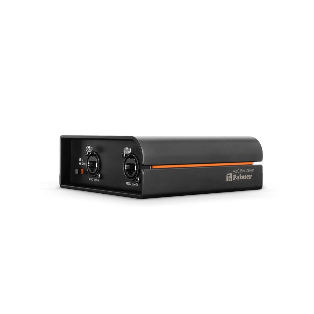 Palmer AoC Box XLRm - Audio over Cat-boks fra etherCON til 4 x XLR han