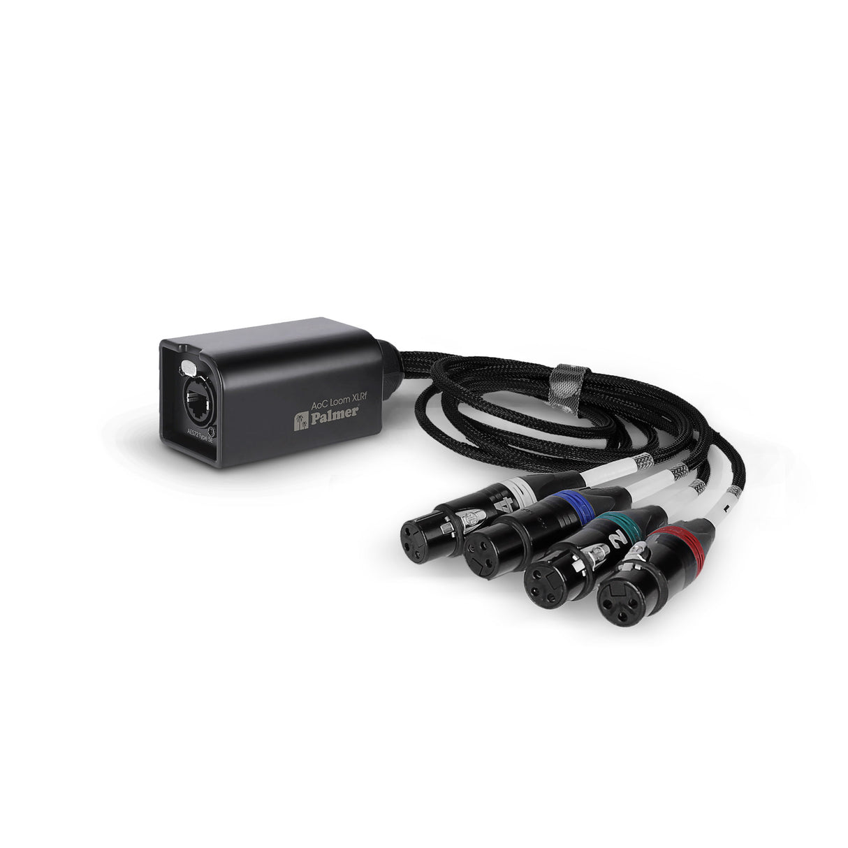 Palmer AoC Loom XLRf - Audio over Cat-kabel fra etherCON til 4 x XLR hunstik