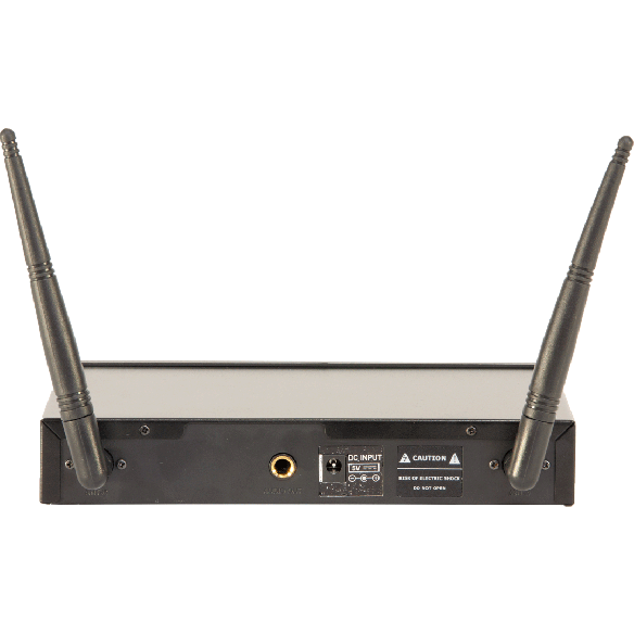 Ibiza Trådløs Mikrofonsystem (2 kanaler)