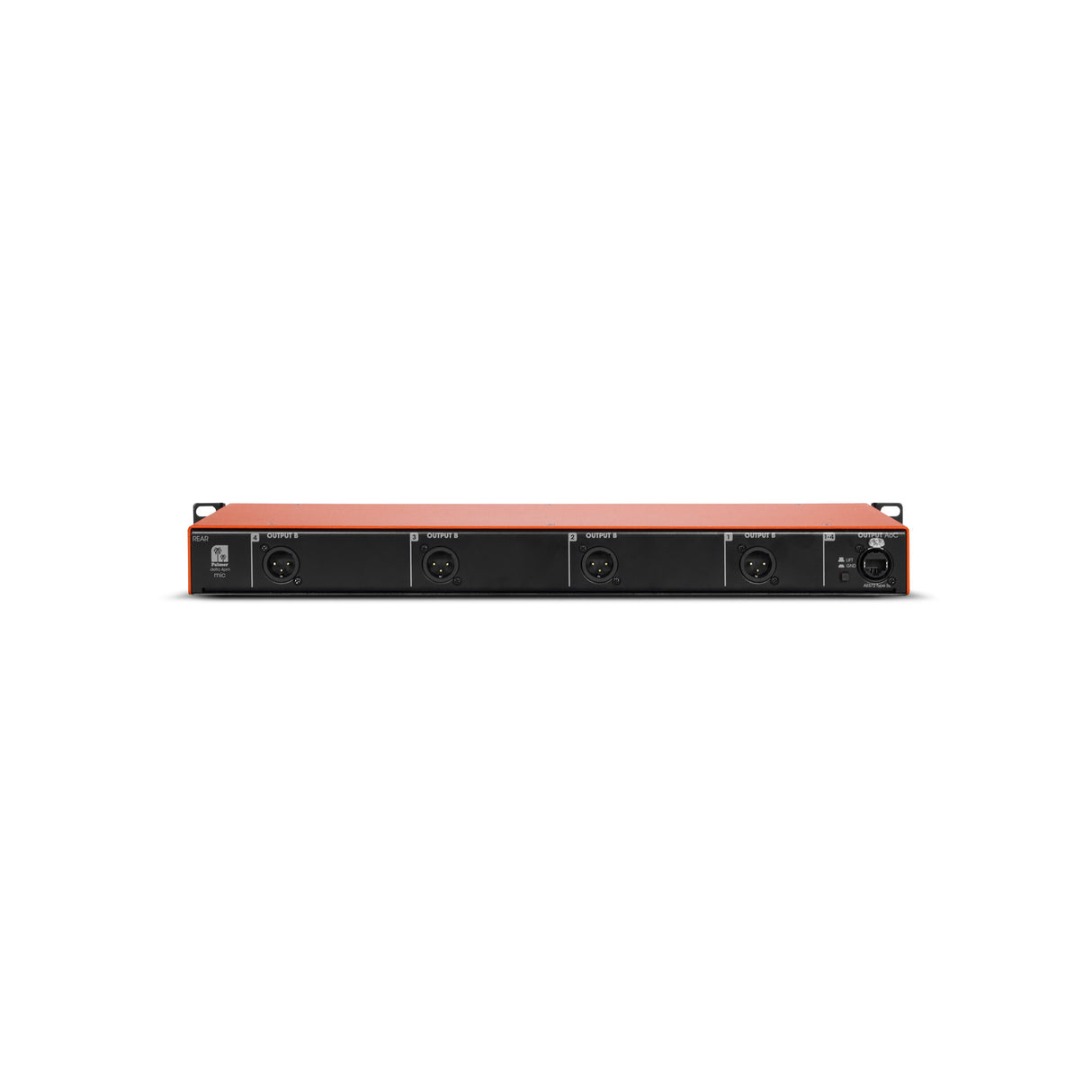 Palmer DELTA 4PM - 4-kanals passiv mikrofon-splitter med lyd over Cat