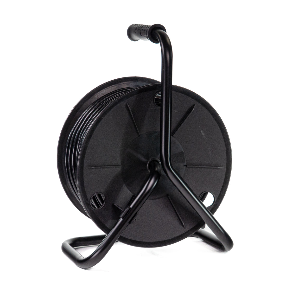 Perfex CAT7 kabeltromle (SORT) 75m