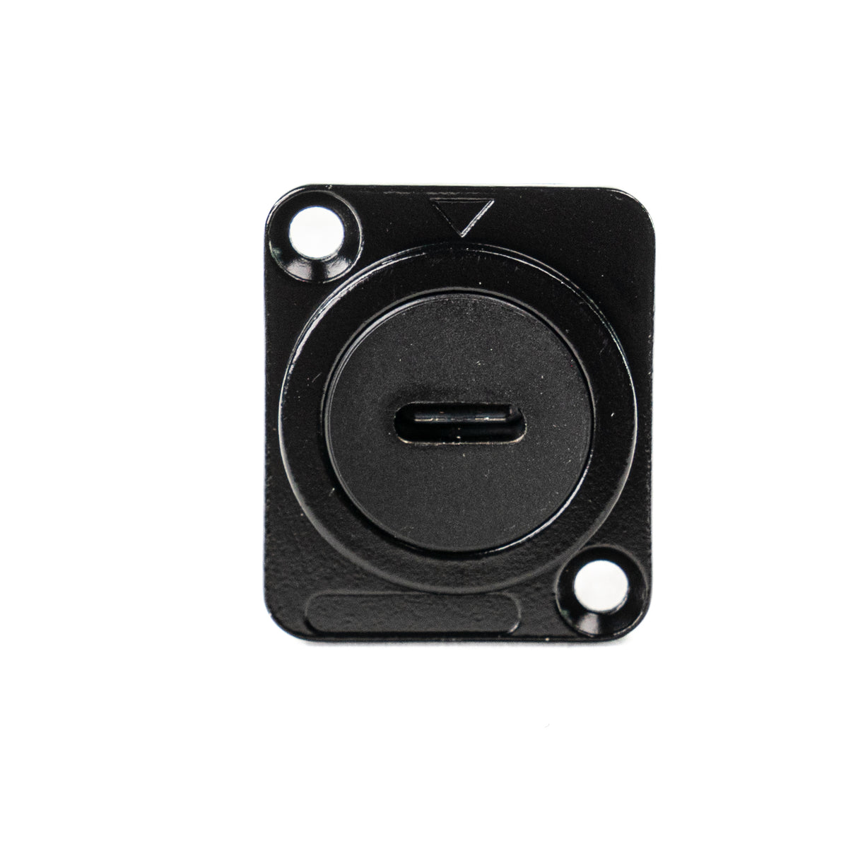 Perfex USB-C til USB-C Chassis Stik (Sort)