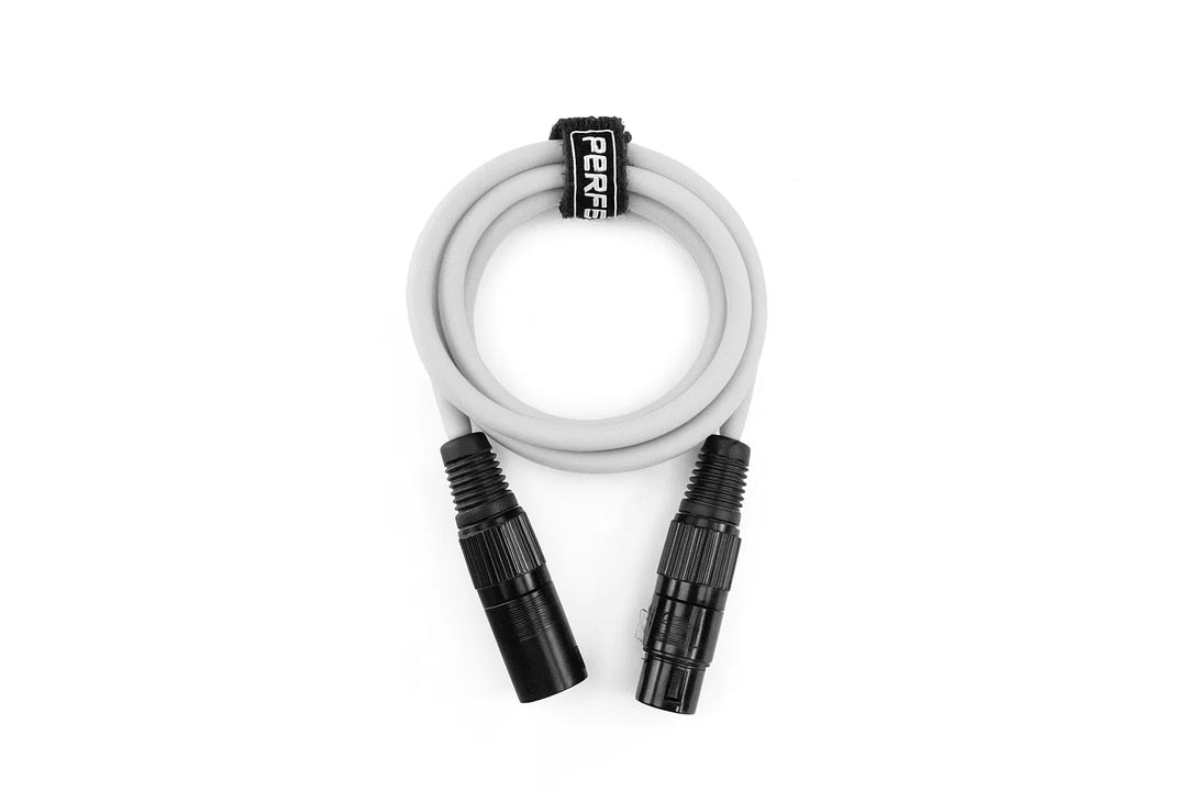 Perfex DMX Kabel 3-Pin (0,5m - Hvid)