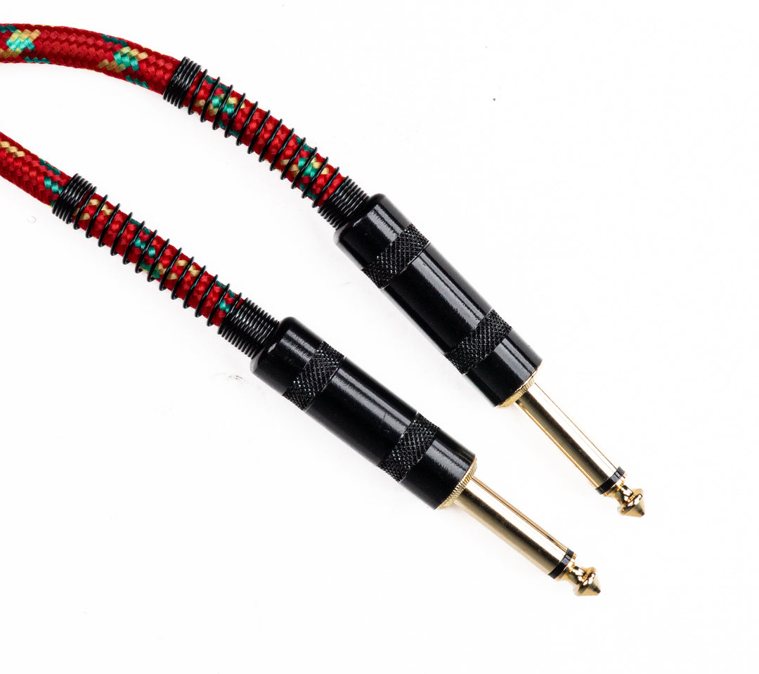 Perfex Jack Kabel (Rød/Guld) (7,5m)