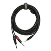 Perfex 2x Jack til 3,5mm Minijack Kabel (6m)
