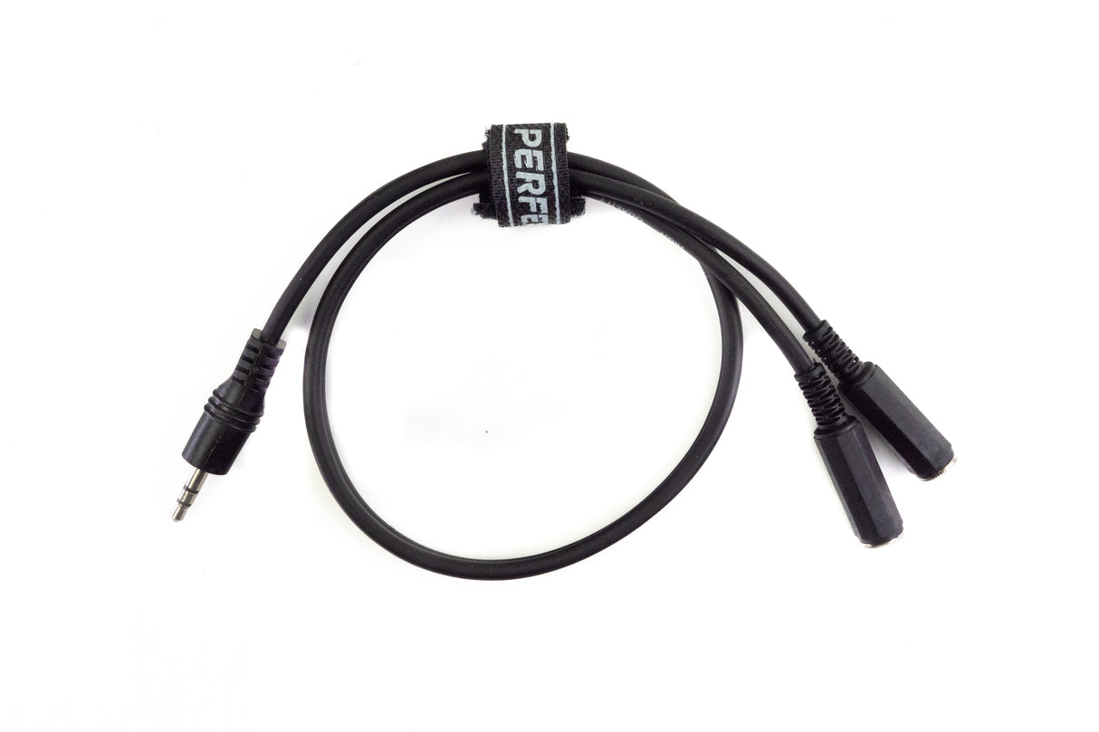 Perfex 3,5mm Hovedtelefon Splitter Kabel (0,5m)