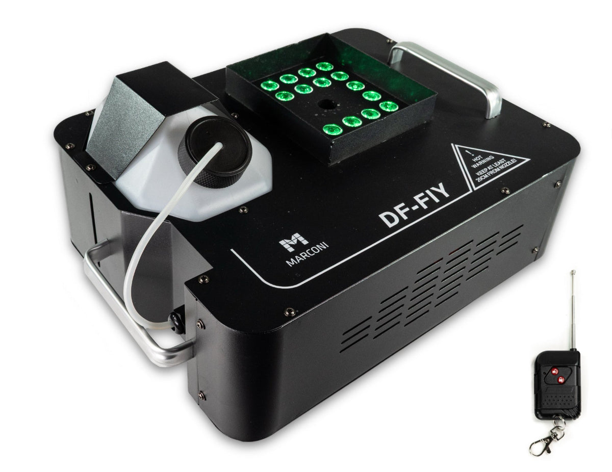 Marconi 1500W 24LED DMX - Røgmaskine