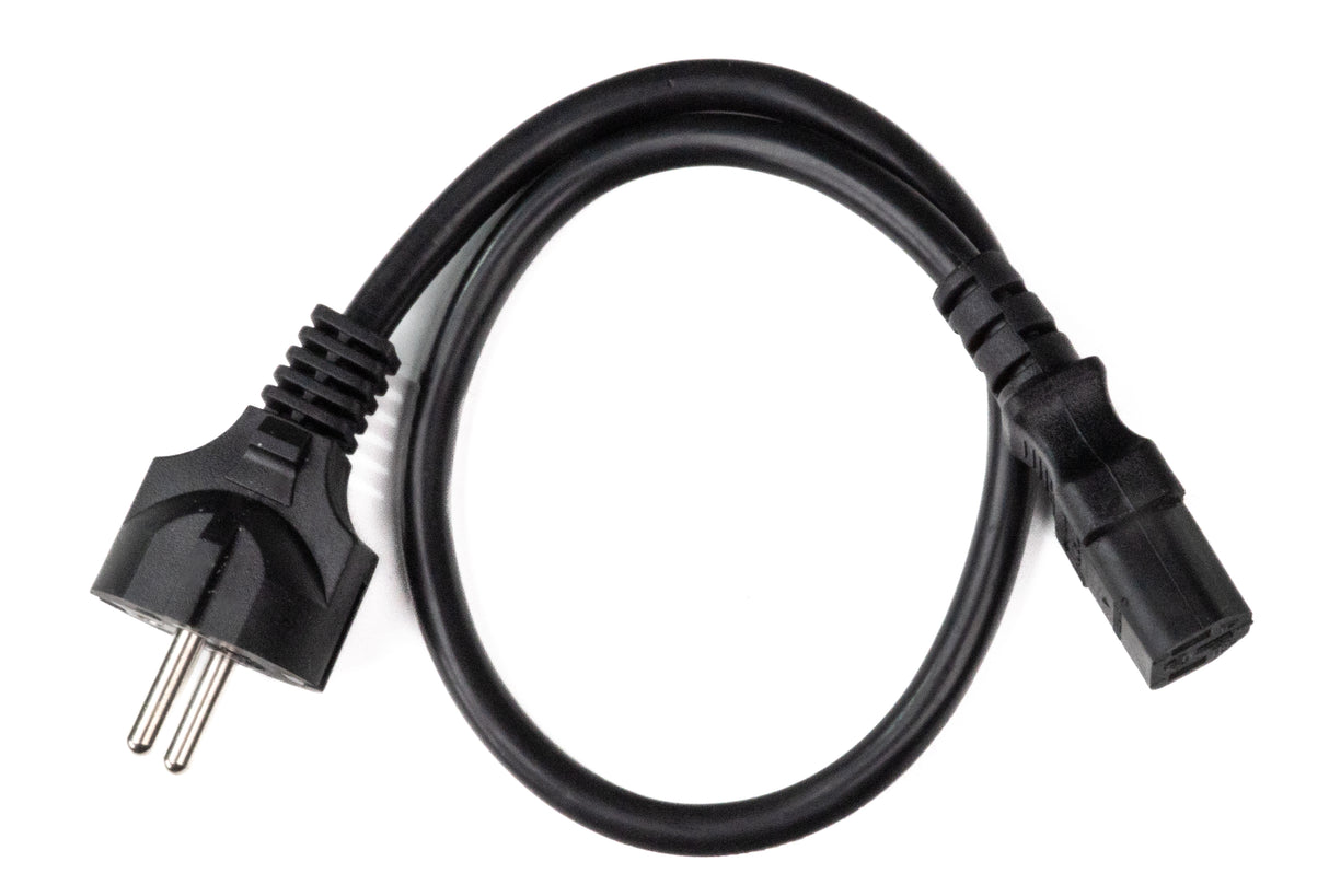 IEC Tilslutningskabel (1m)