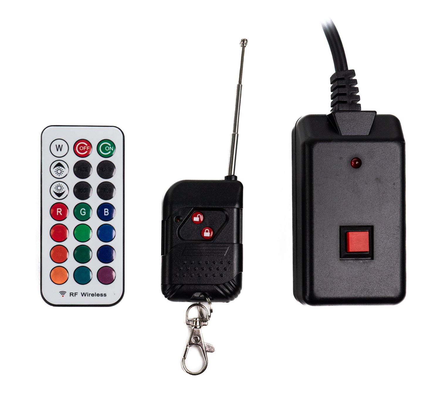 Marconi Full RGB Røgmaskine (500 W, Sort) Bundle