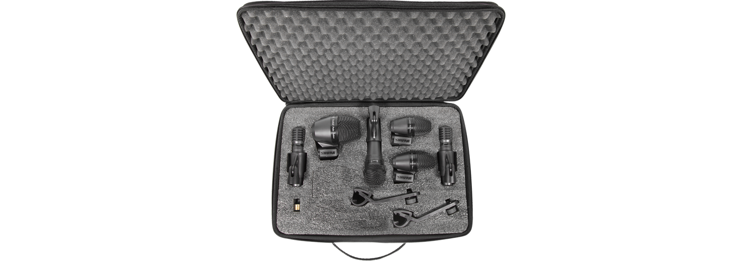 Shure PGA Drumkit 6 Tromme Mikrofonpakke