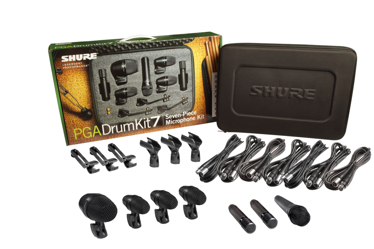 Shure PGA Drumkit 7 Tromme Mikrofonpakke