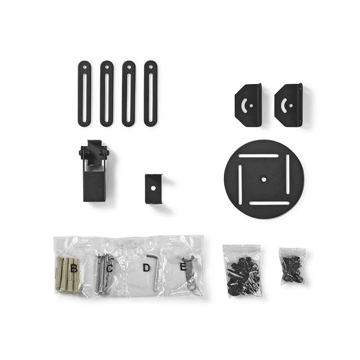 Projektor Loftbeslag Fuldt Bevægeligt (Sort, 10kg)