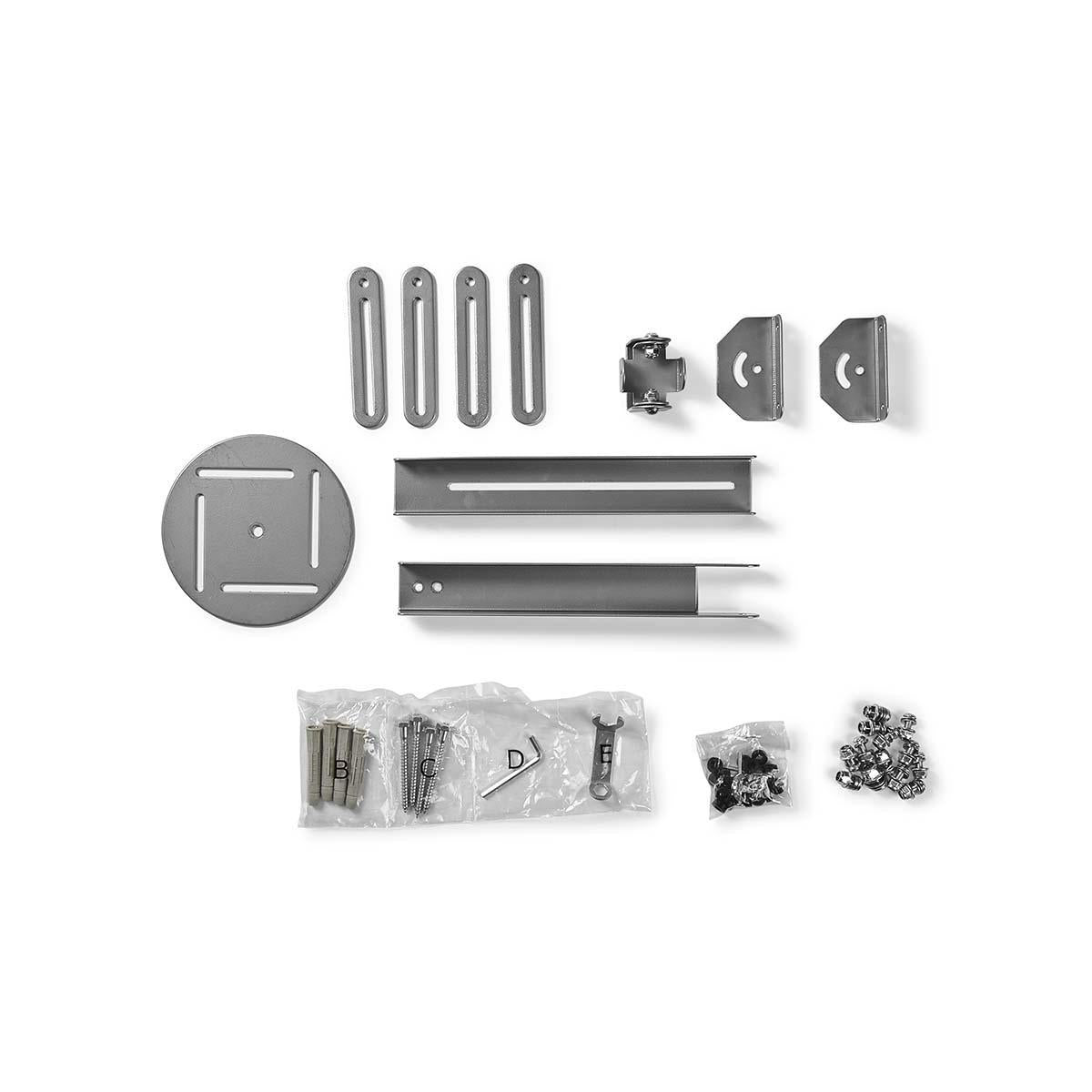 Projektor Vægbeslag Fuldt Bevægeligt (Sølv, 10kg)