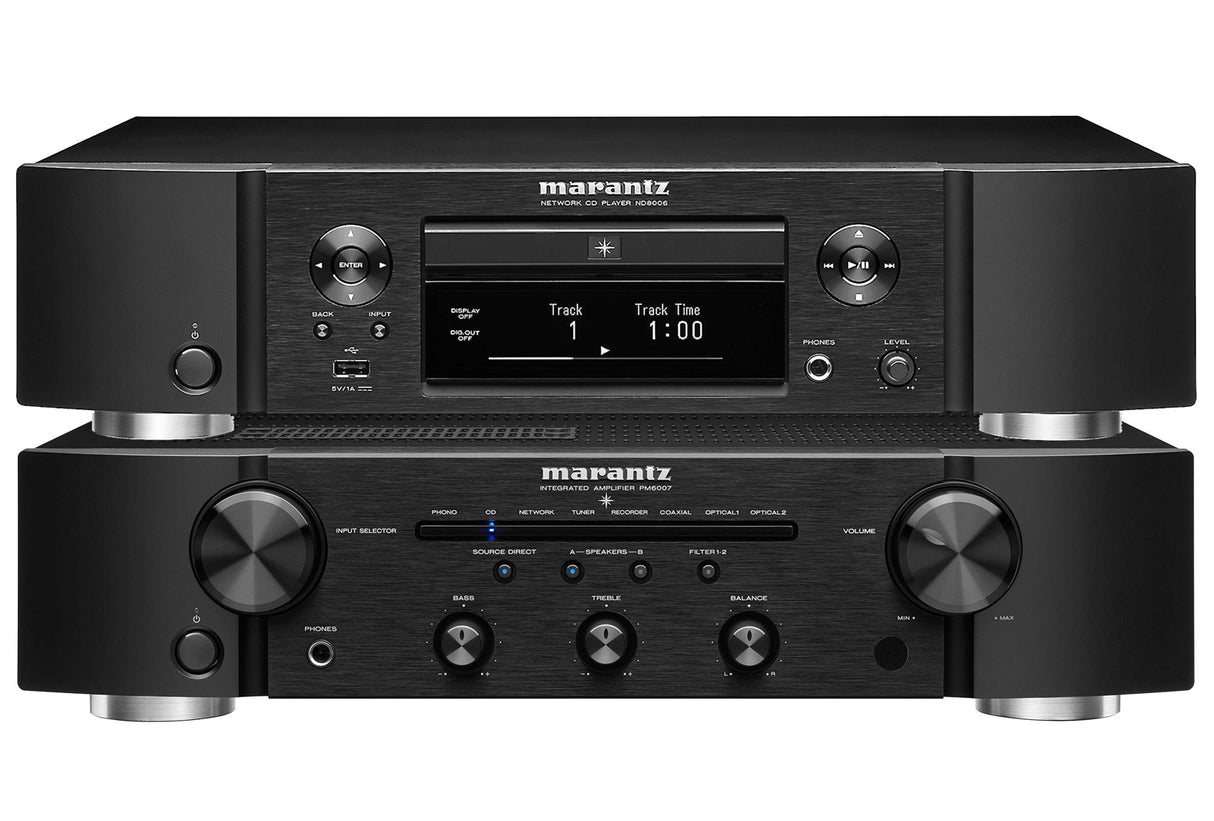 Marantz ND8006/PM6007 CD Afspiller (Sort)