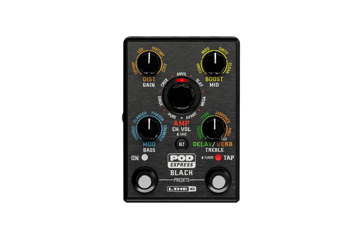 Line6 Pod Express Black Guitar Multieffekt