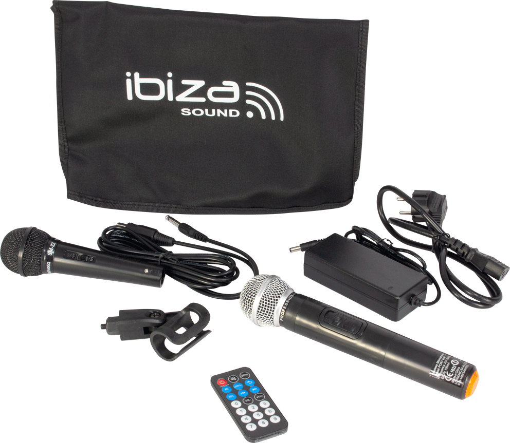 Ibiza PORT10BT Transportabel Højttaler (300W)