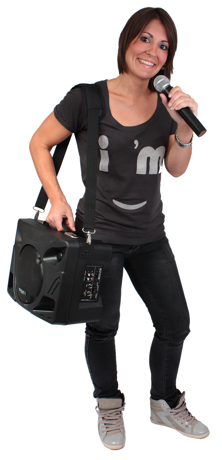 Bærbar Højttaler til Taler og Tourguides