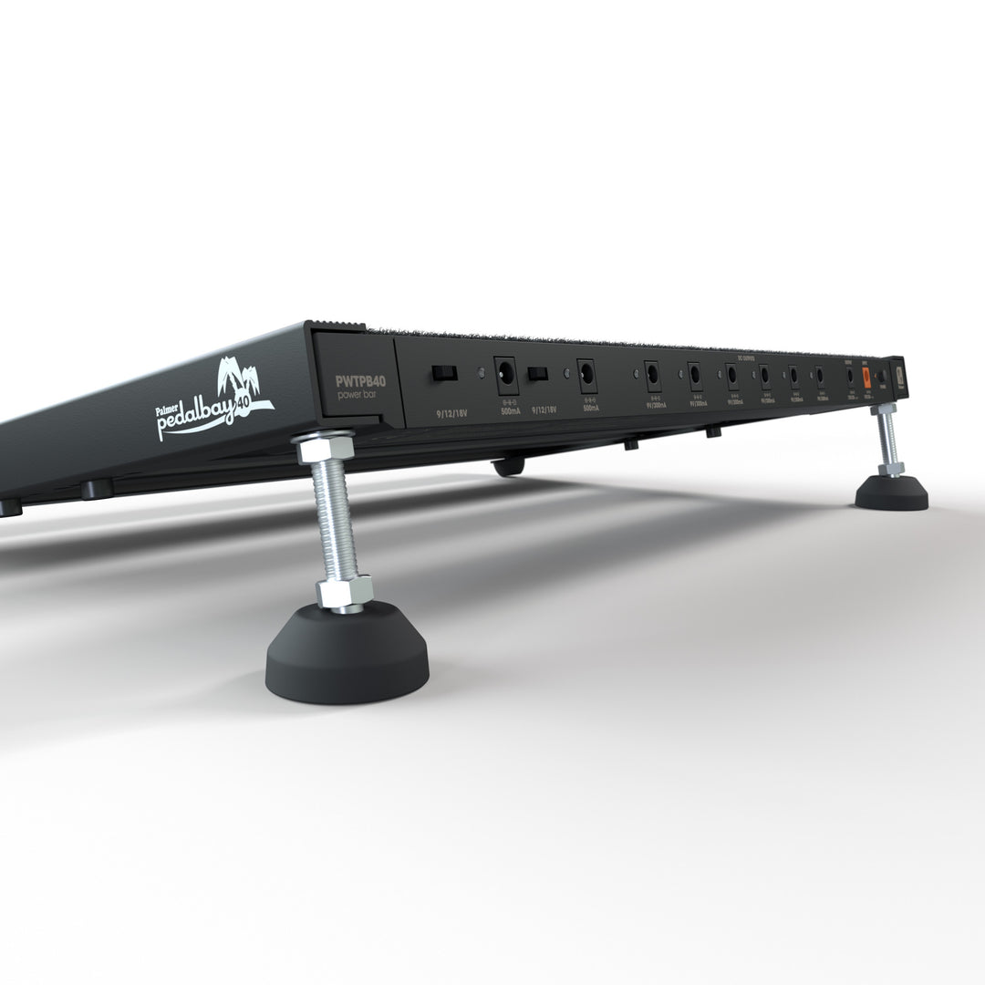 Palmer Pedalbay® 40 PB - Pedalboard inkl. WTPB40-strømbarre