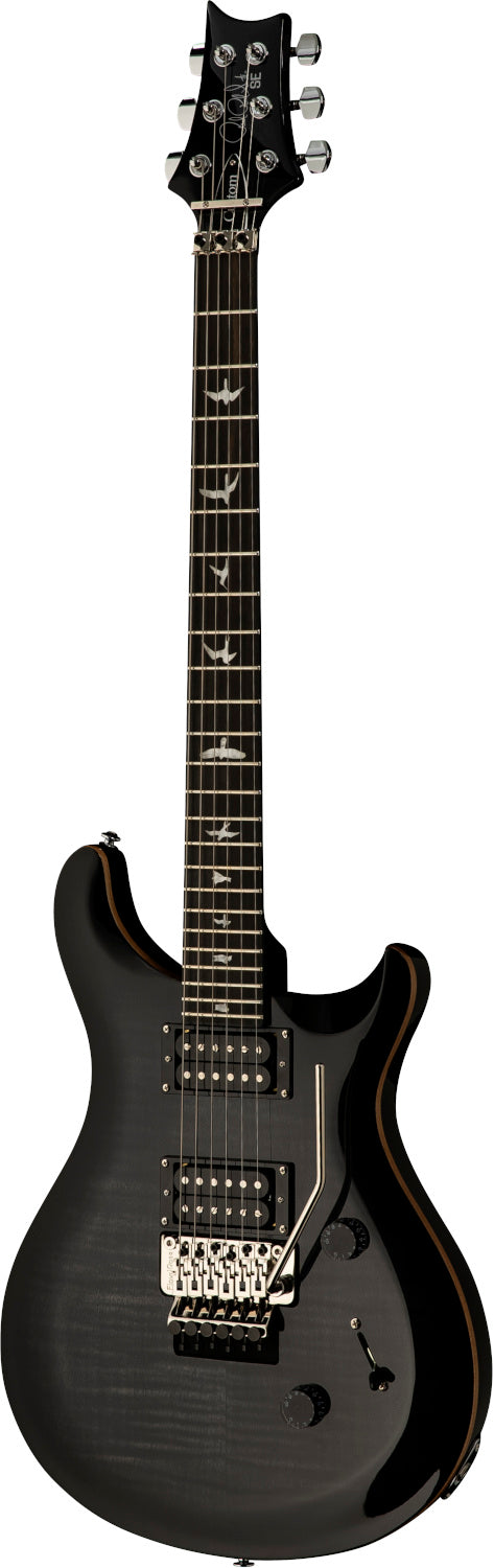 PRS SE Custom 24 Floyd Rose El-guitar (Charcoal Burst)