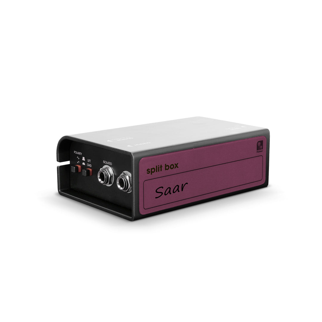 Palmer RIVER saar - Aktiv guitarsplitter Y-Box