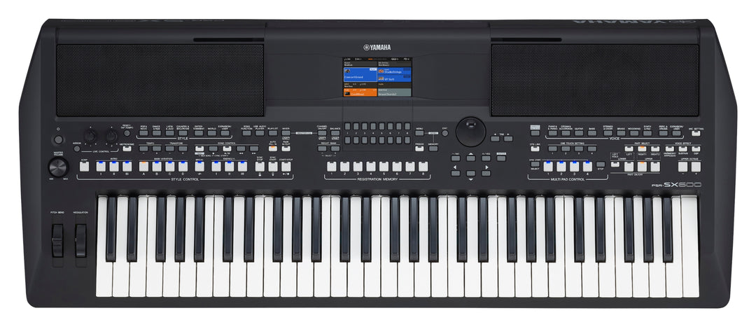 Yamaha PSR-SX600 Startpakke Inkl. gratis Yamaha Gigbag