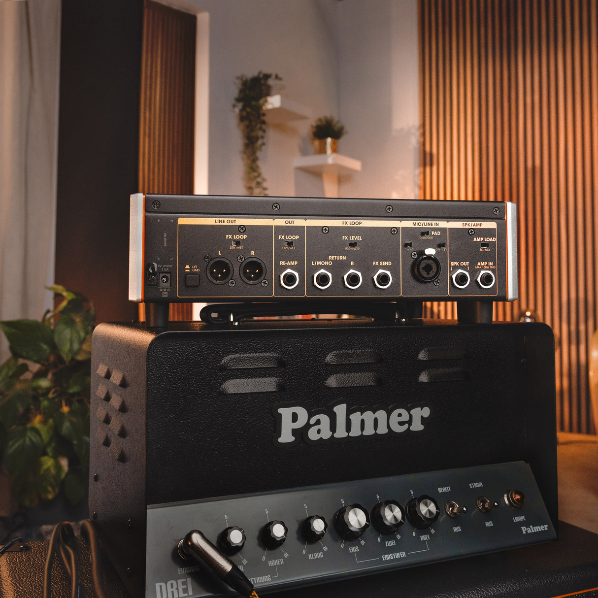 Palmer SUPREME SOAKER - Analogt dynamisk rørforstærker-hub