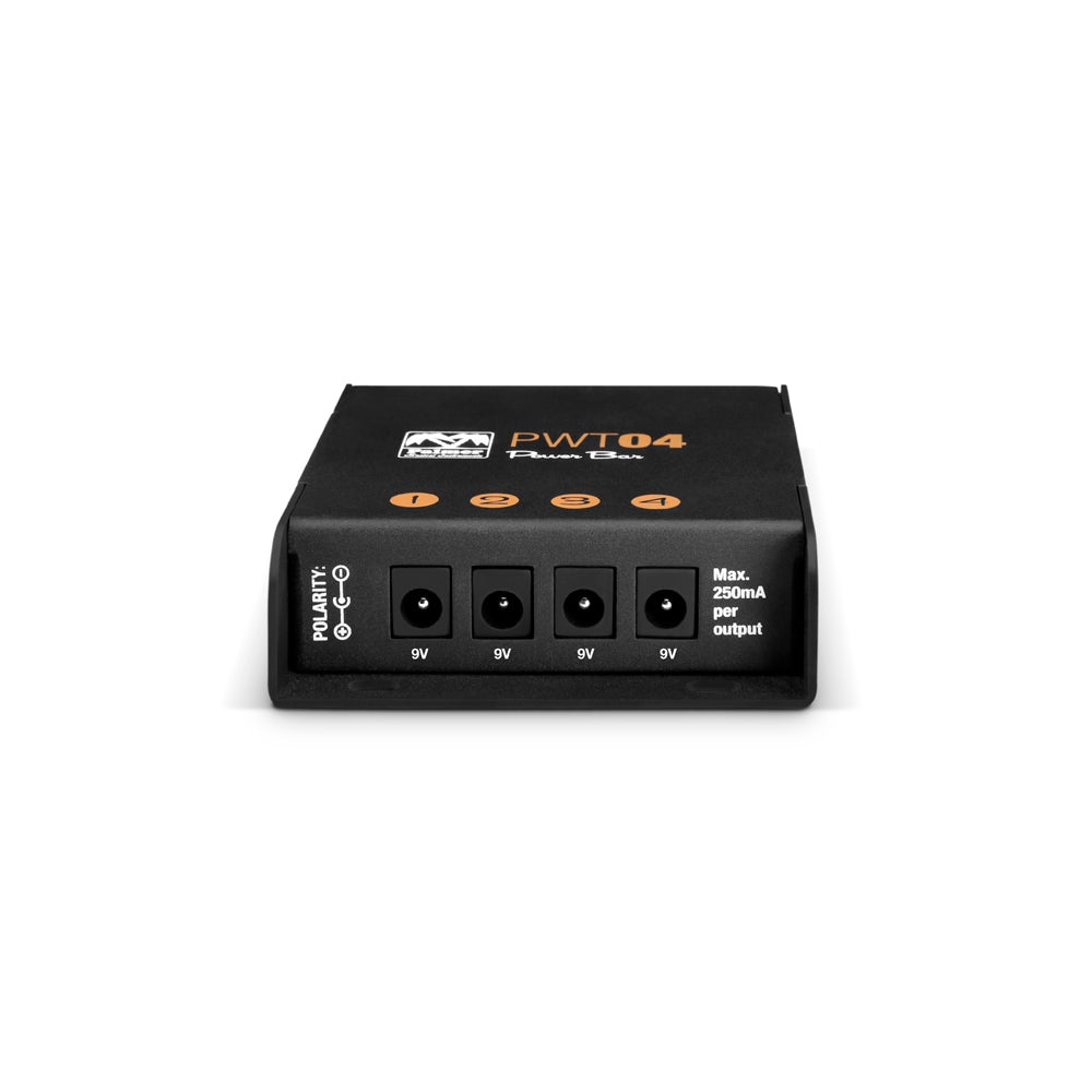 Palmer PWT 04 - Universel pedalboard-strømforsyning med 4 udgange