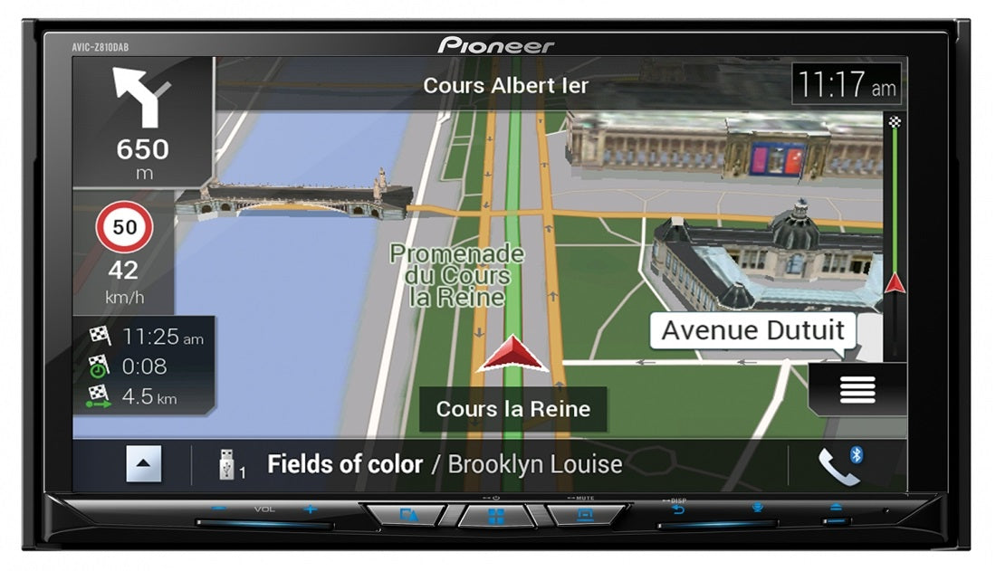 Pioneer AVIC-Z830DAB-C Camper Navigation, Bluetooth, Trådløs Apple CarPlay