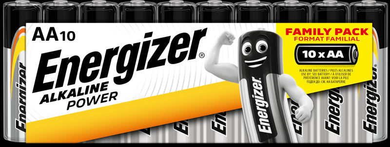 Energizer Power AA Batterier (10 stk)