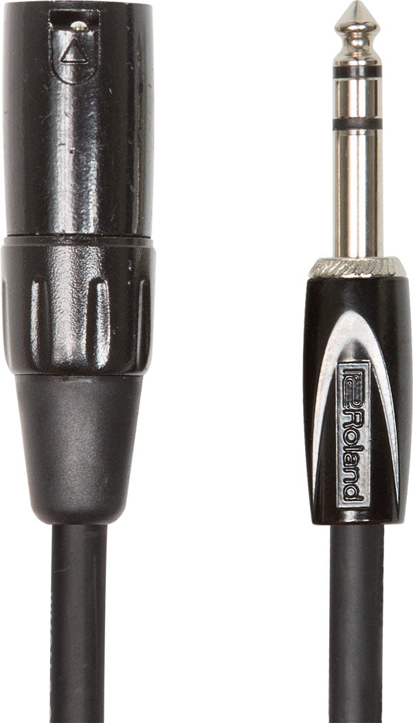 Roland Signal Kabel XLR Han til 6.3 mm Jack Stereo (1,5m)