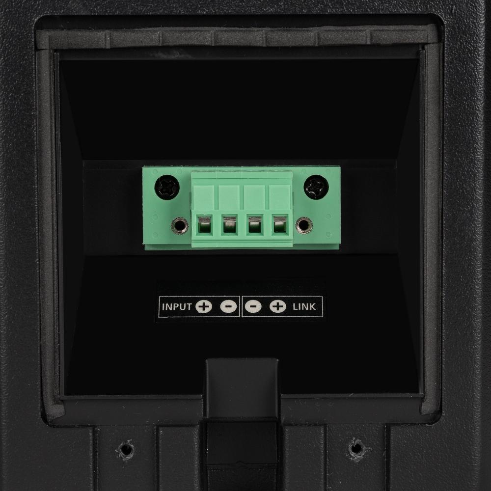 RCF væghøjttaler 2-vejs 4" sæt (2 styk) 40W 8 Ohm IP55, Sort
