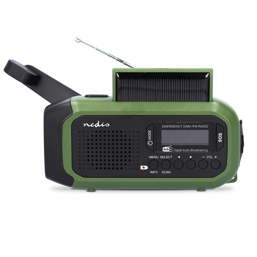 Bærbar Nødradio med håndsving