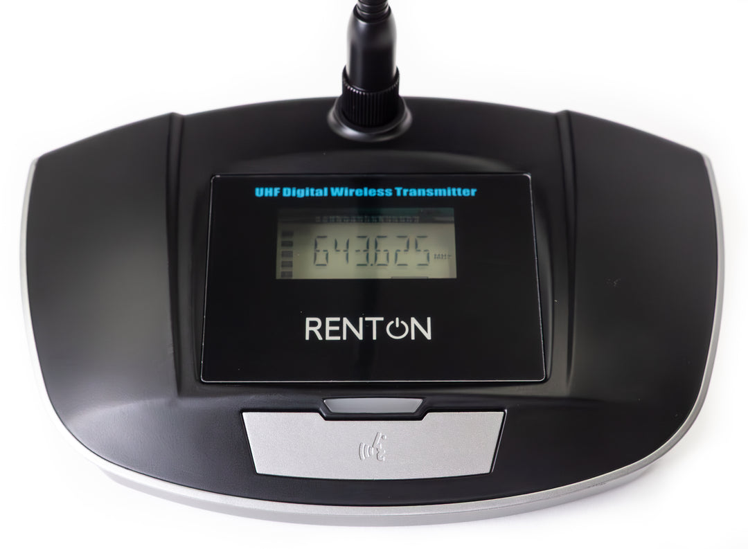Renton Pro Trådløst Konference Mikrofonsystem (8 kanaler)