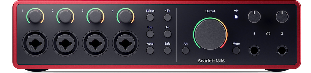 Focusrite SCARLETT4 18I16 Premium lydkort