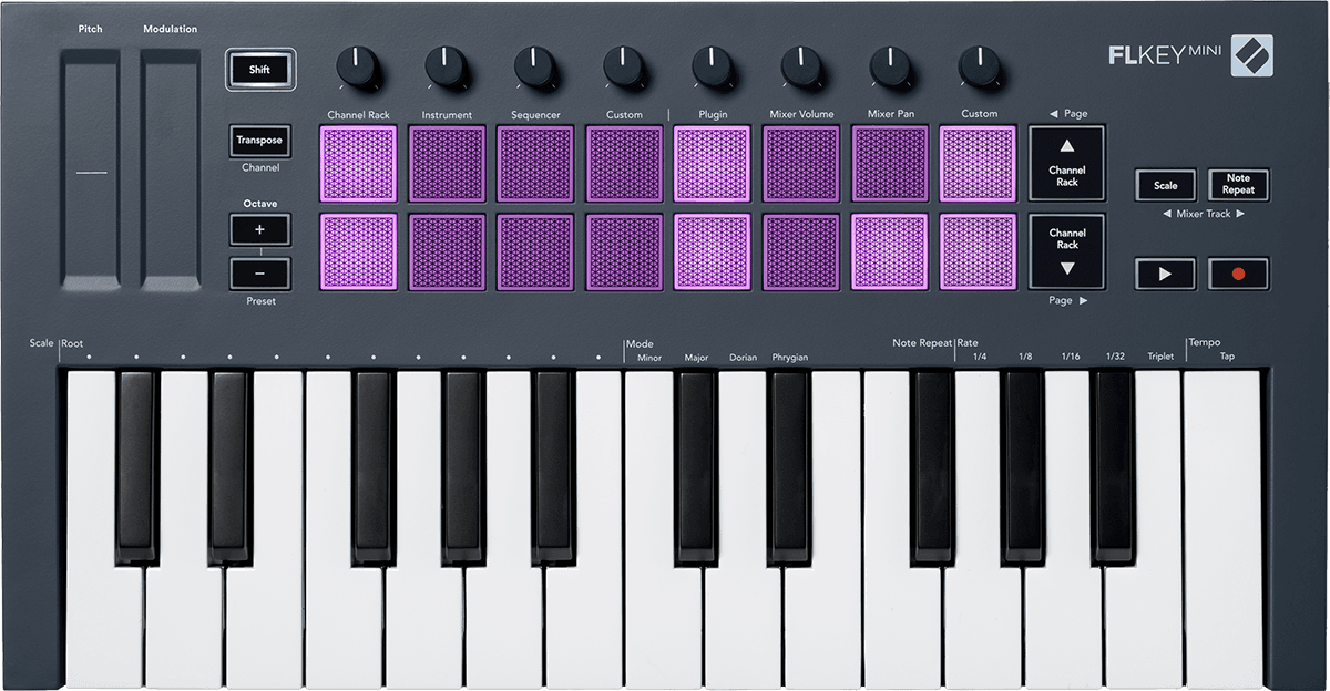 Novation FL Key Mini MIDI-Keyboard