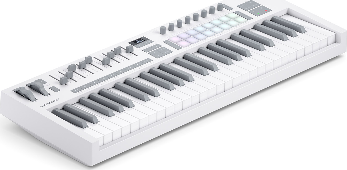 Novation Launchkey 49 MK4 MIDI-Keyboard (Hvid)