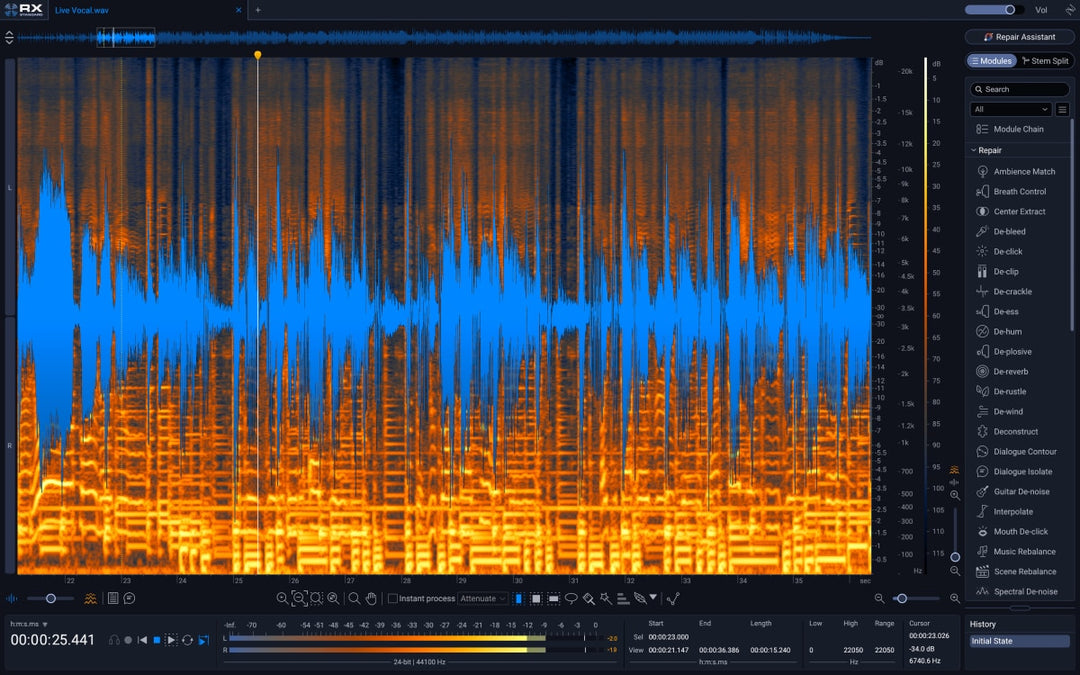 RX 12 Standard: CRG from any paid iZotope product