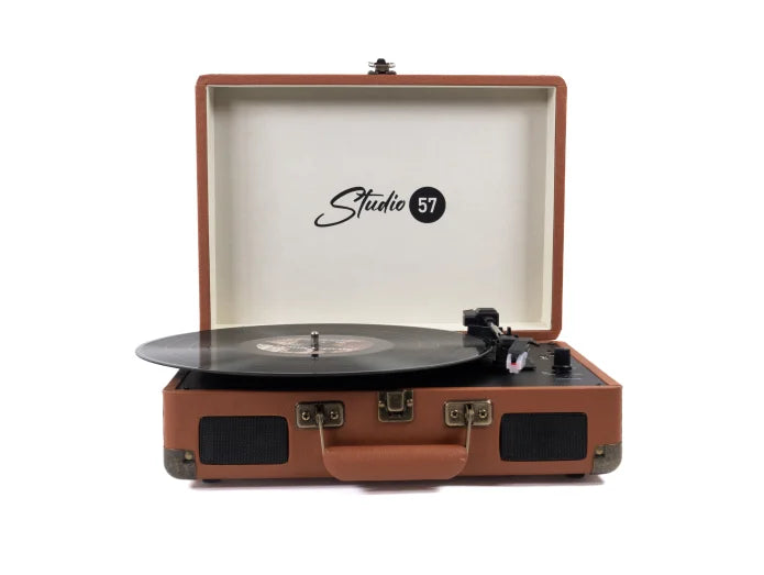 Studio 57 Journey Pladespiller (Brun)