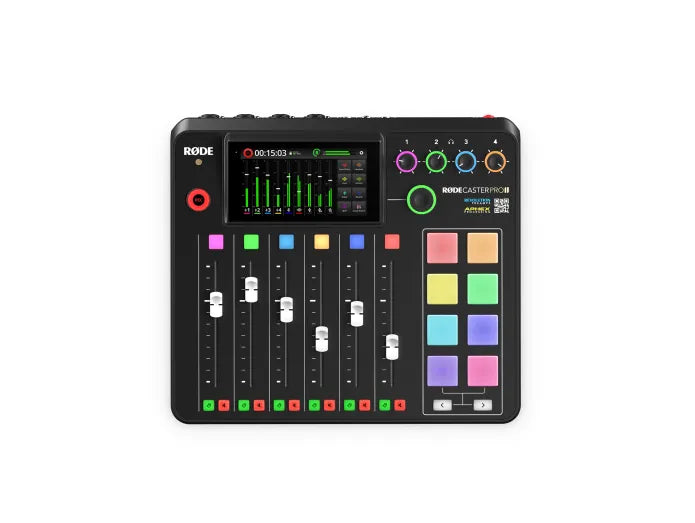 RØDE Rødecaster Pro II Podcast Pakke (4 Personer)