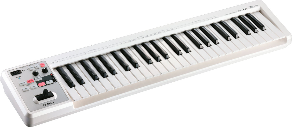 Roland A-49-WH MIDI-Keyboard (Hvid)